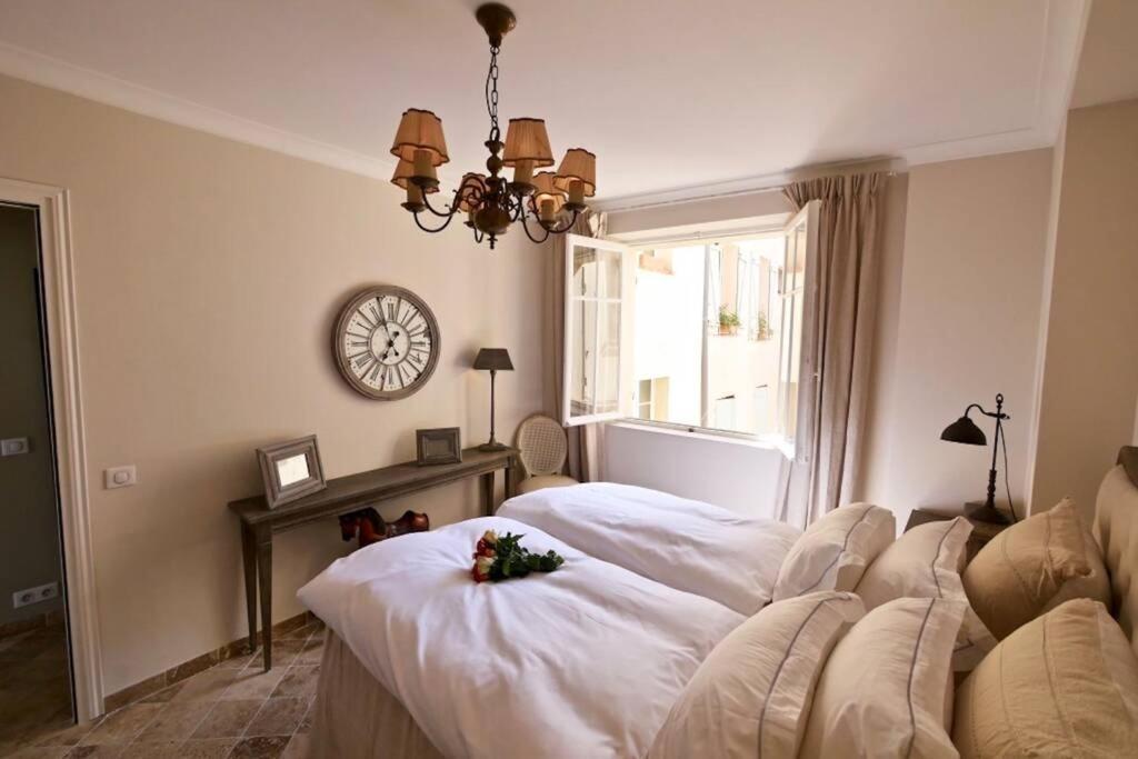 Bord De Mer - Ac, Wifi, Chic, Sea View, Beach 2 Minutes Walk Antibes Exteriör bild
